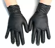 Преимущества черных нитриловых перчаток и сферы их использования