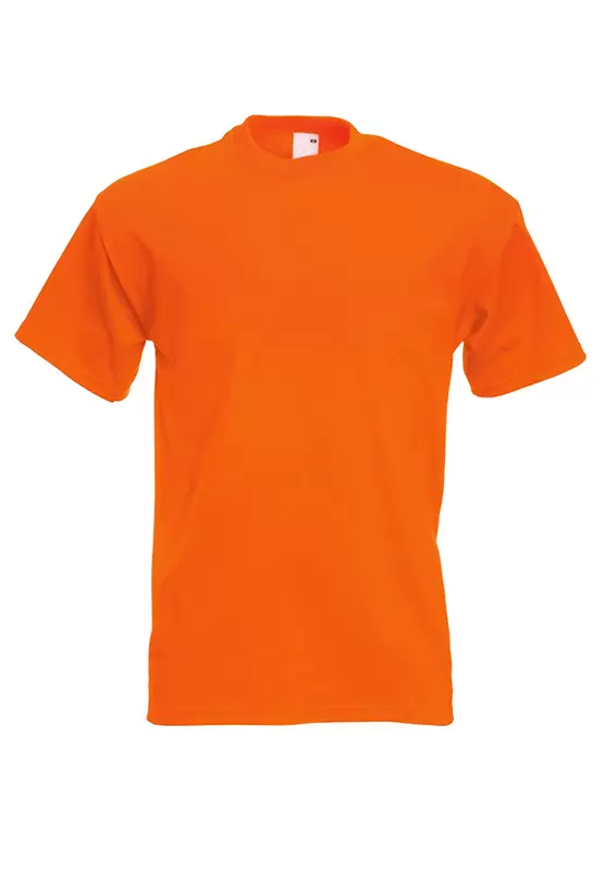Футболка 100% хлопок, FOL Orange, оранжевый - Фото 1