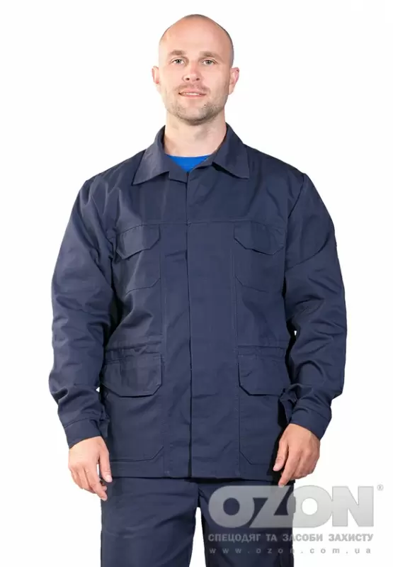 Куртка робоча Універсал К5, т.синій - Фото 1