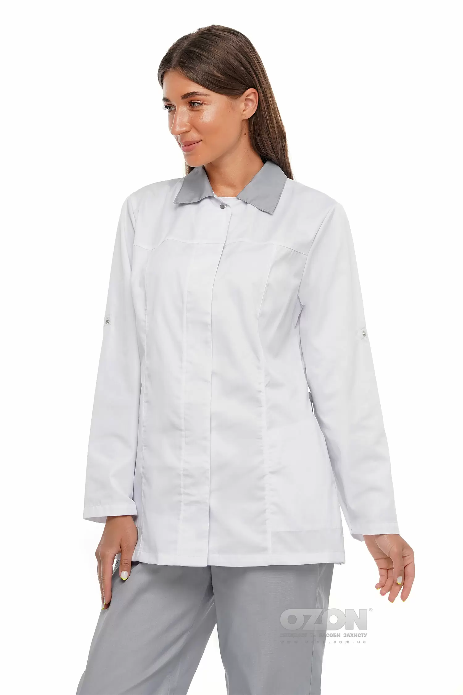 Куртка жіноча Органік К5, білий - Фото 1