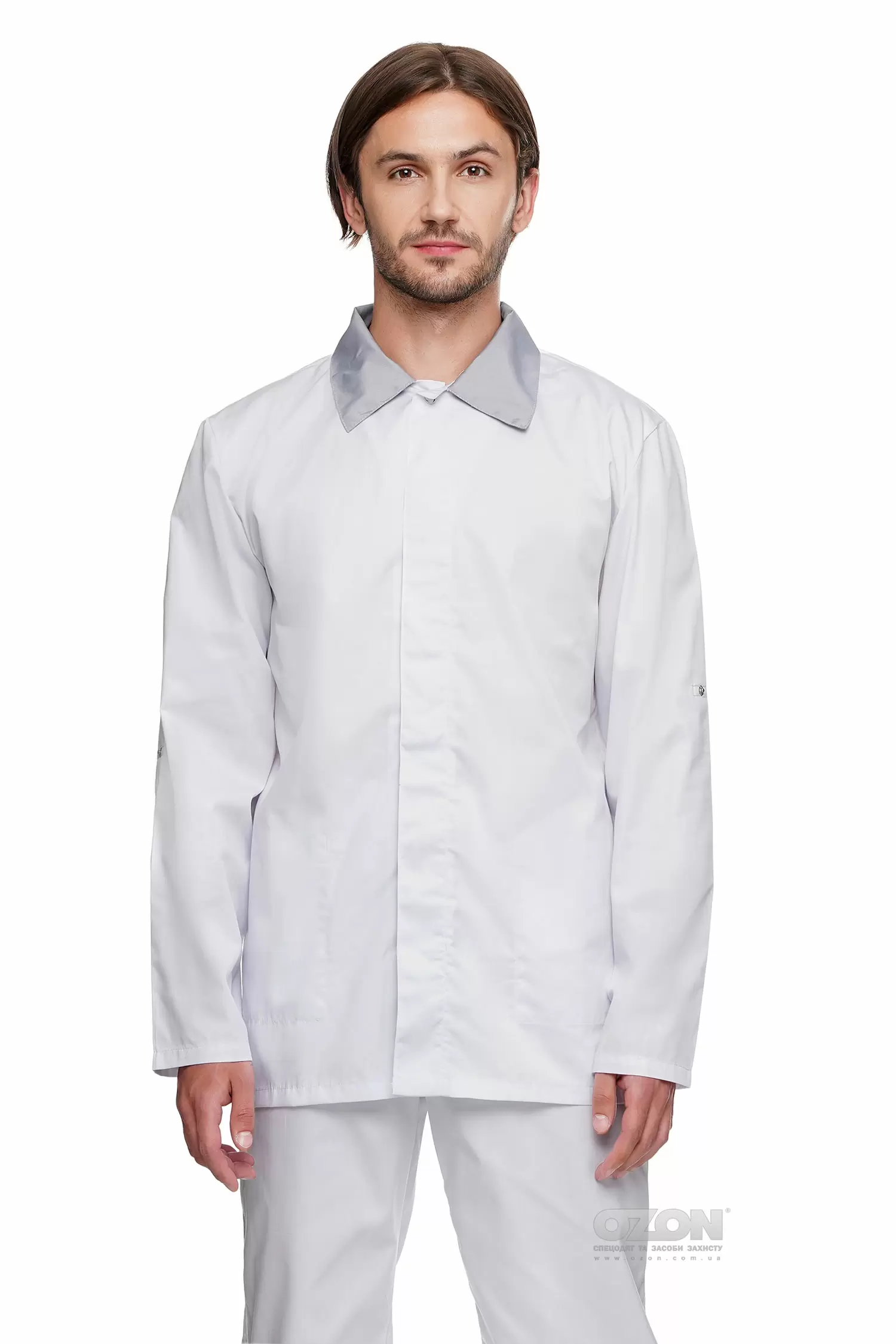 Куртка мужская Органик К5, белая - Фото 1