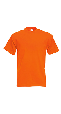 Футболка 100% хлопок, FOL Orange, оранжевый