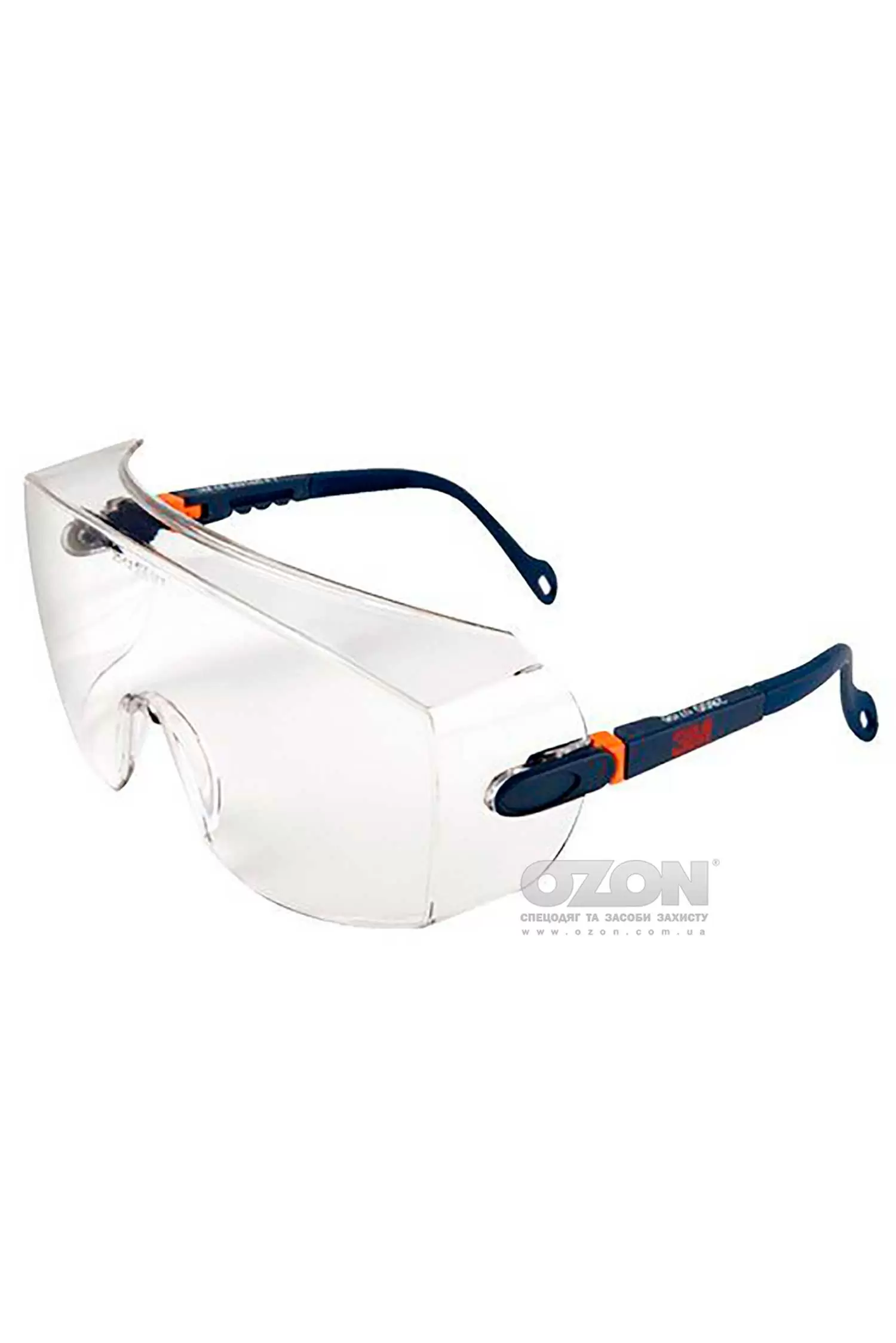 Защитные очки 3M™ 2800 AS, поверх корригирующих - Фото 1