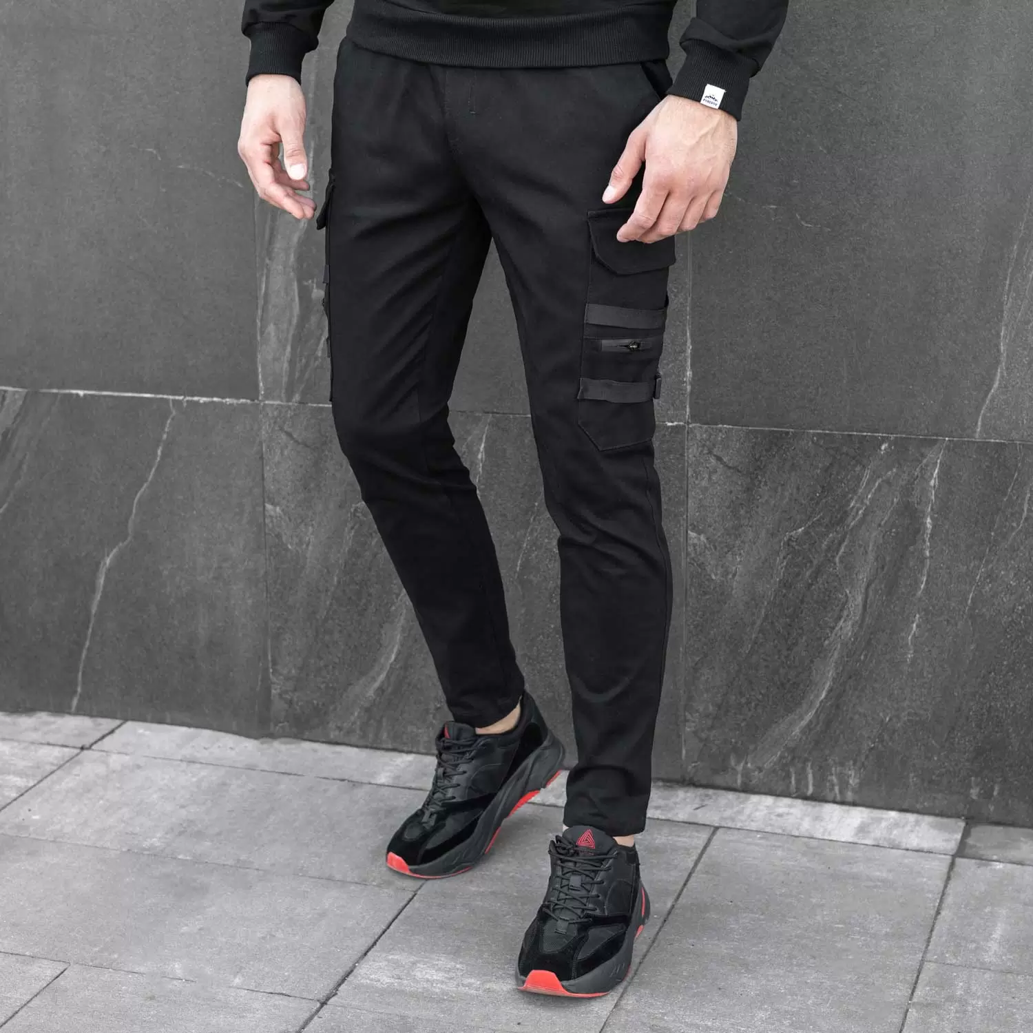 Штаны мужские Pobedov trousers Mezhigorye, черные - Фото 1