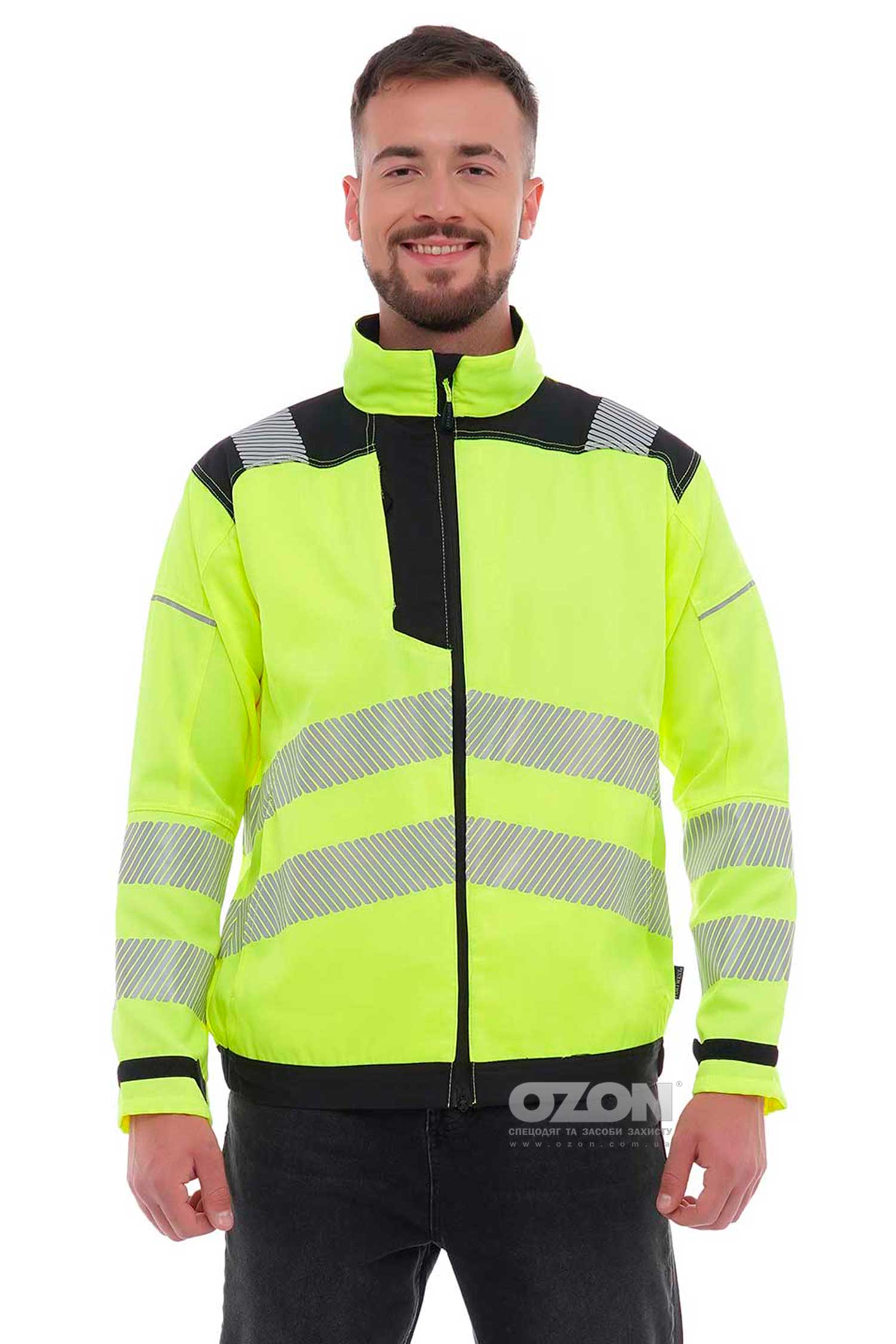 Куртка рабочая сигнальная Portwest T500 - PW3  желтая - Фото 1