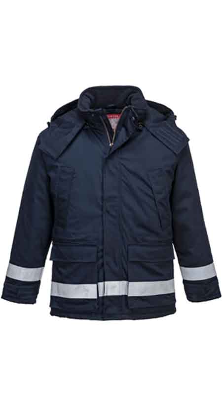 Куртка робоча вогнестійка антистатична зимова утеплена Portwest FR59