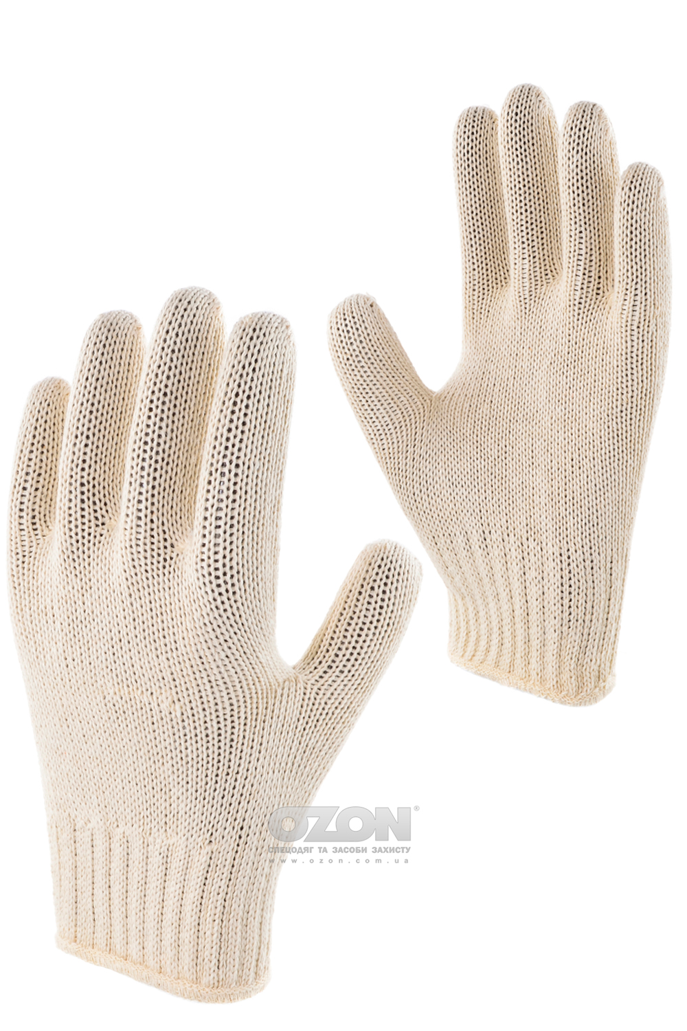 Трикотажные перчатки ПРЕМИУМ 100% х/б - Фото 1