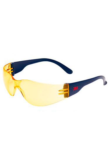 Защитные очки 3M™ 2723 PC желтые AS/AF - Фото 1