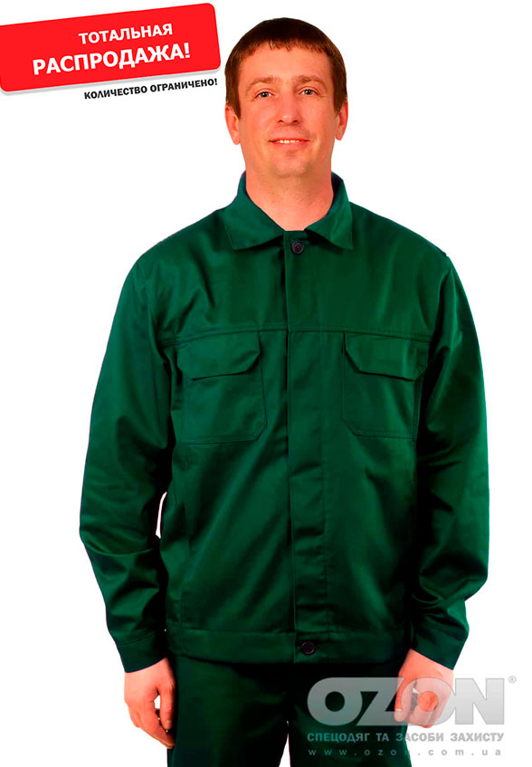 Куртка робоча Стандарт К5, зелений - Фото 1