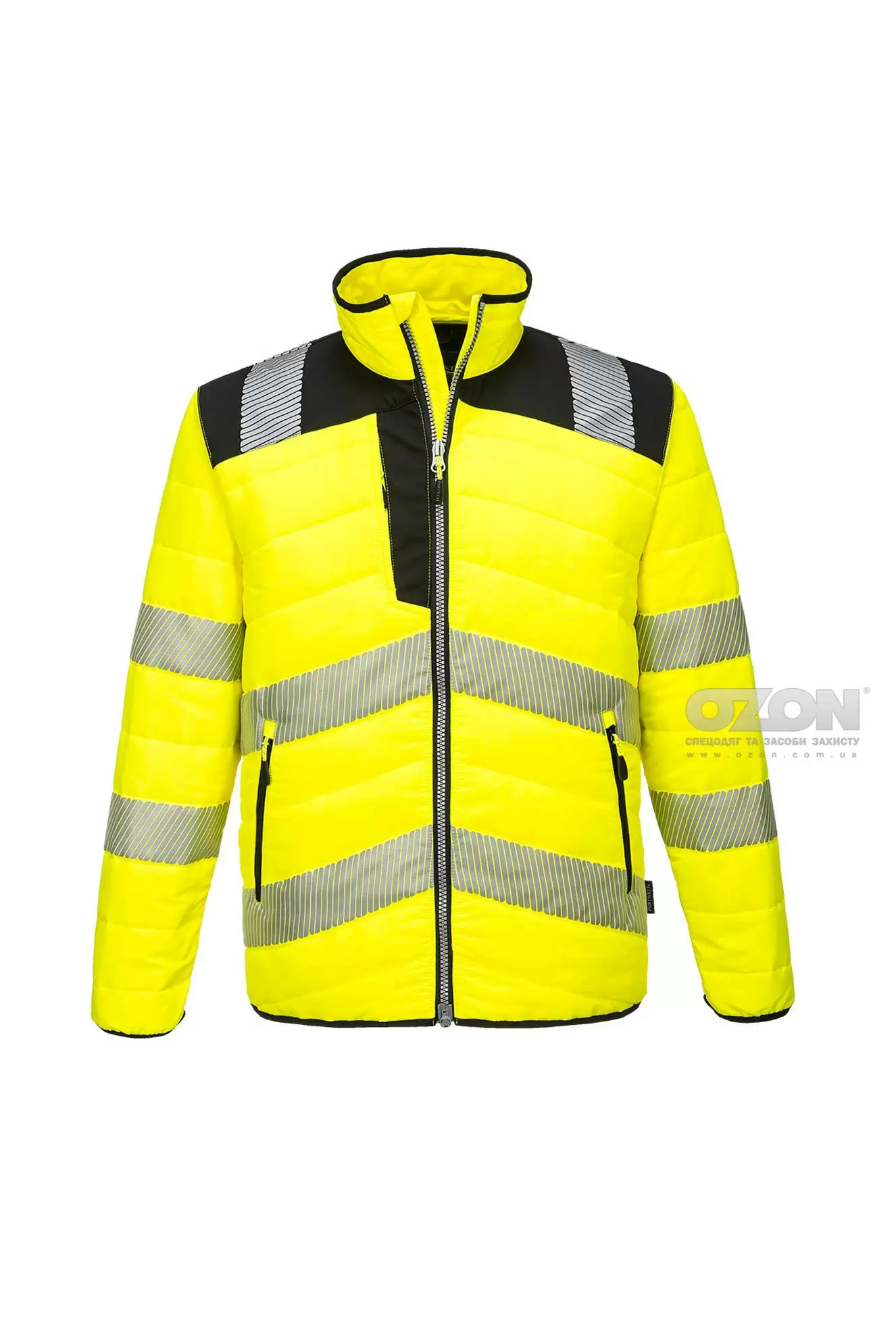 Куртка сигнальна Portwest утеплена PW371, жовтий - Фото 1
