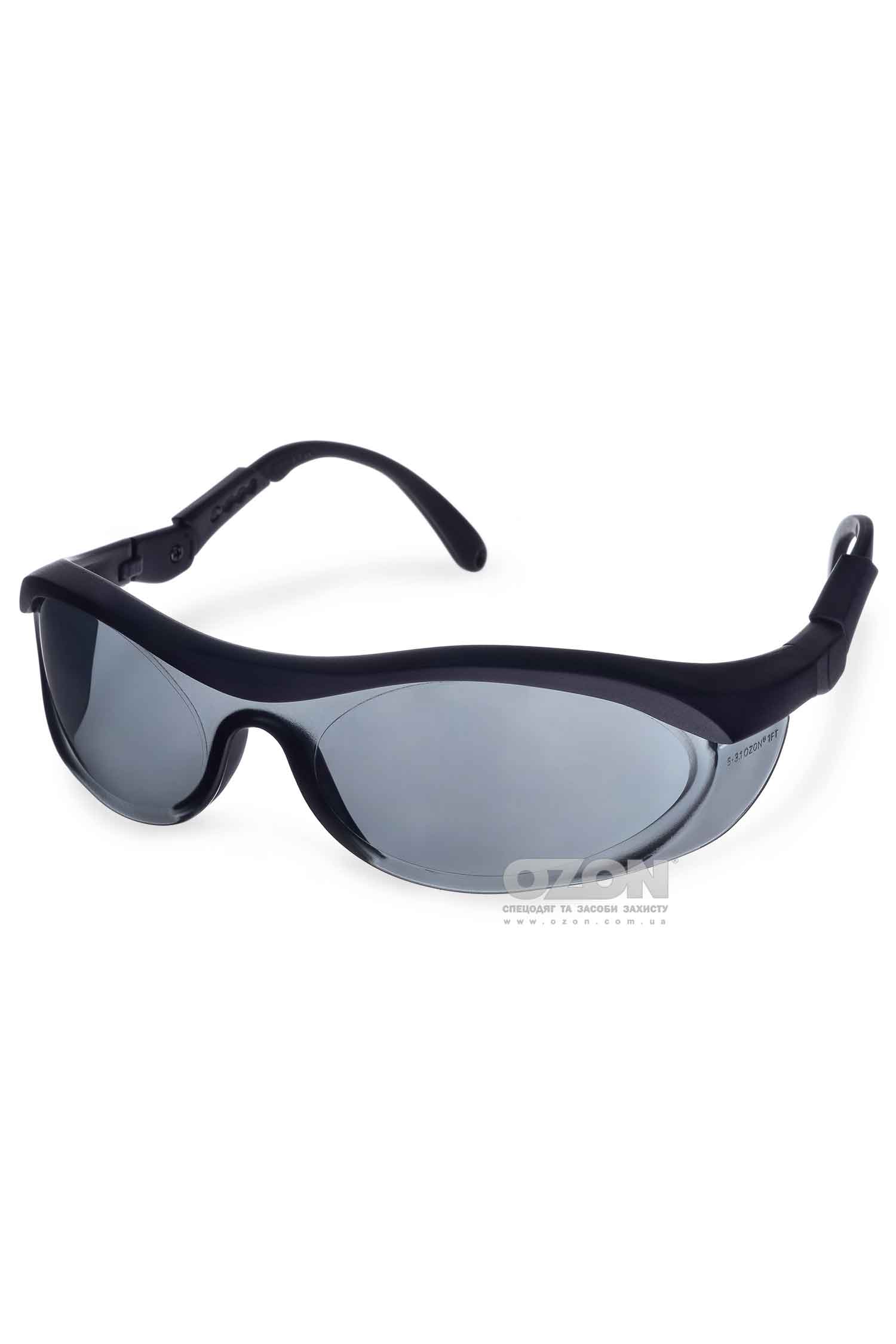 Захисні окуляри OZON™ 7-035, затемнені - Фото 1