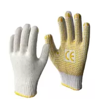 12 пар перчатки трикотажные OZON с ПВХ точкой, улучшенные, 5-018