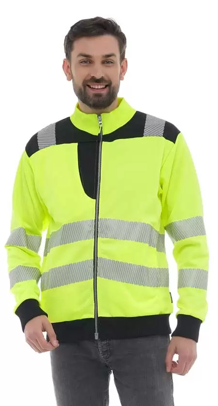 Куртка рабочая сигнальная Portwest PW370, желтая
