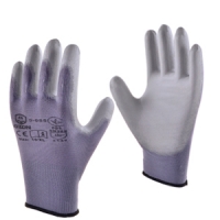 12 пар рукавички нейлонові з поліуретановим покриттям 5-055