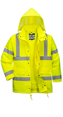 Світловідбиваюча дорожня куртка Portwest S468, 4-в-1 жовтий