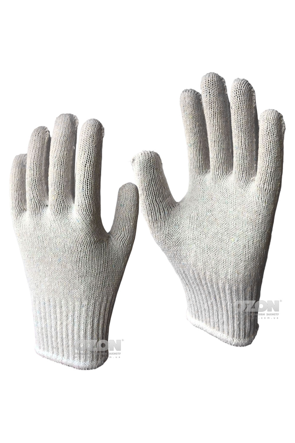 12 пар рукавички трикотажні, поліпшені OZON, 10 класу в'язки - Фото 1